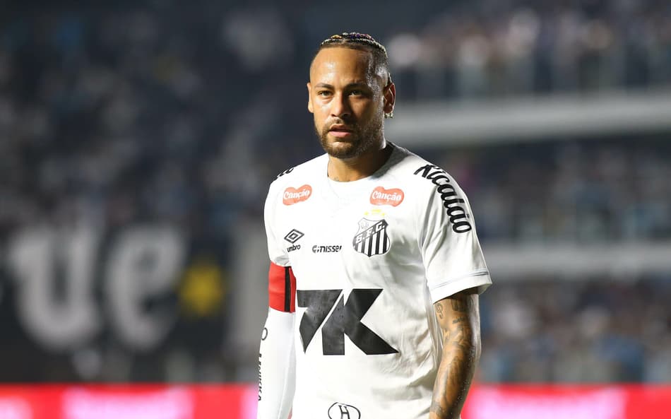 Neymar em ação pelo Santos (Foto: Mauricio De Souza/AGIF)