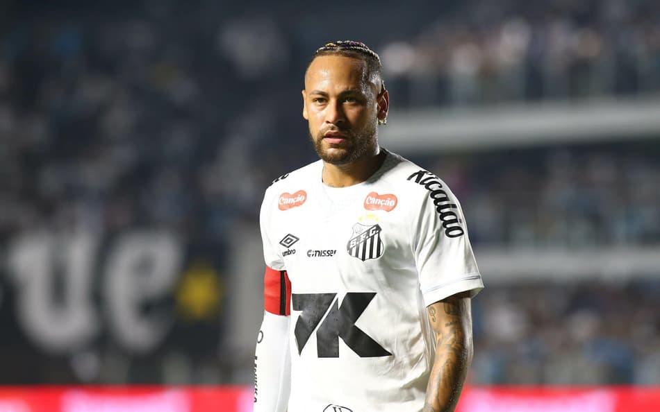 Neymar em ação pelo Santos (Foto: Mauricio De Souza/AGIF)