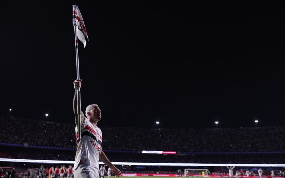 Luciano, atacante do São Paulo