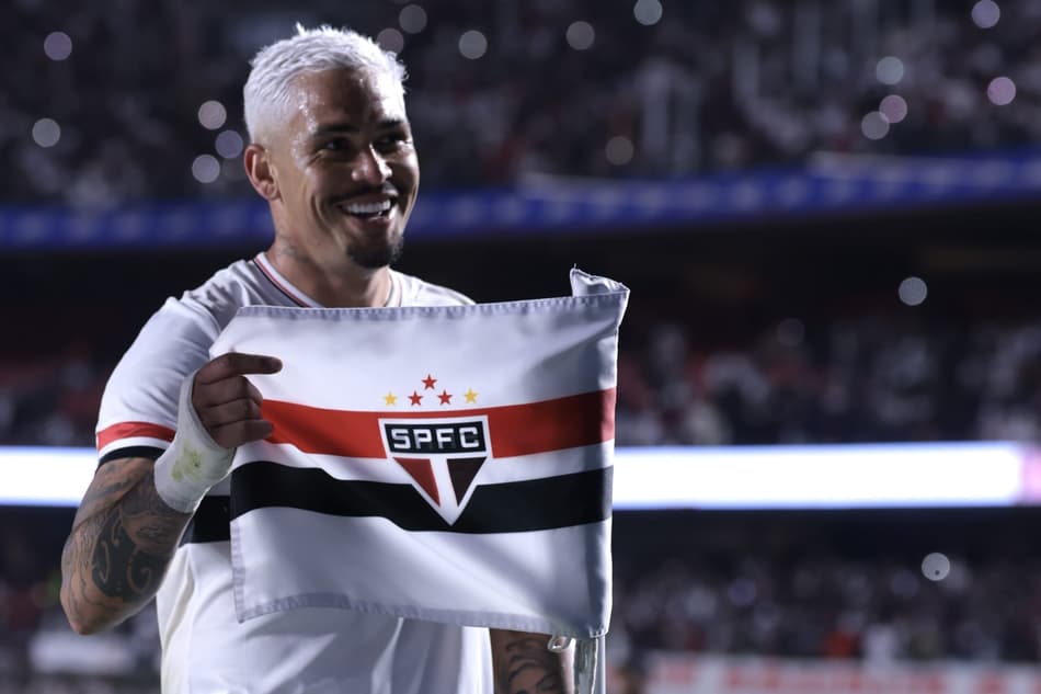 Luciano, atacante do São Paulo