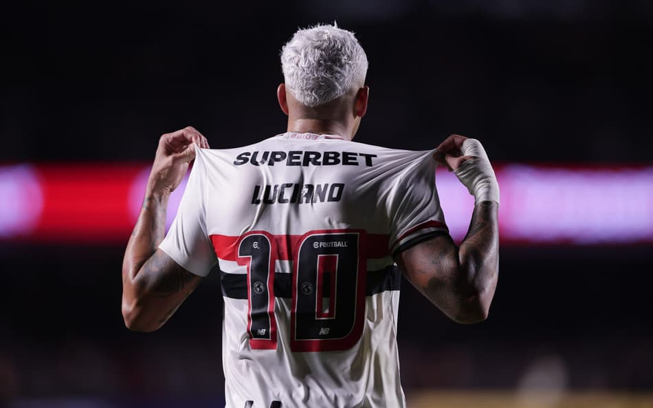 Luciano, atacante do São Paulo