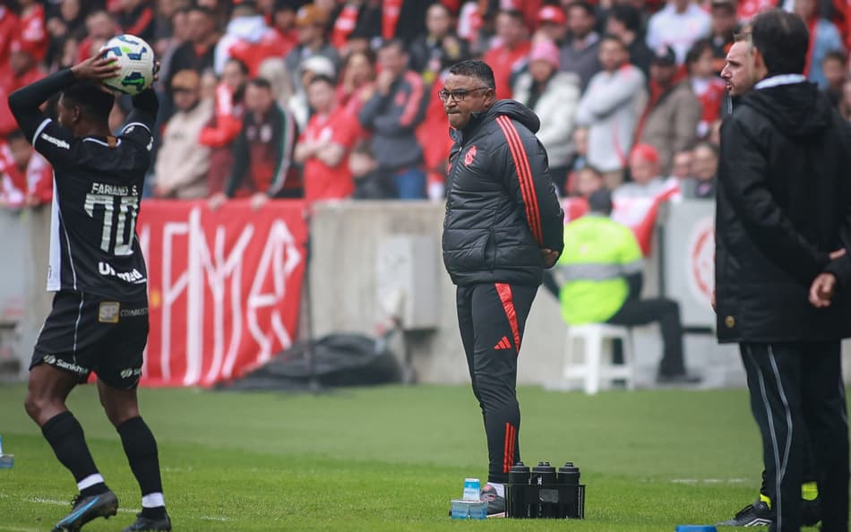 Roger Machado, técnico do Internacional
