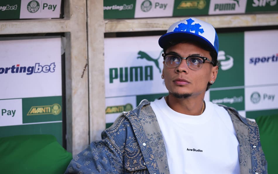 Richard Ríos, volante do Palmeiras