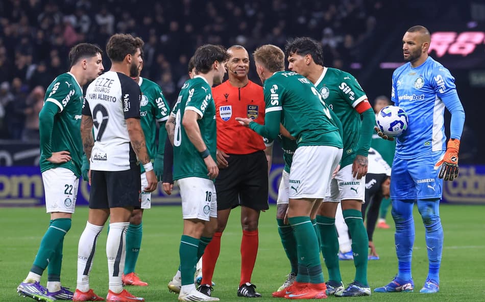 Clássico entre Corinthians x Palmeiras, na Neo Química Arena