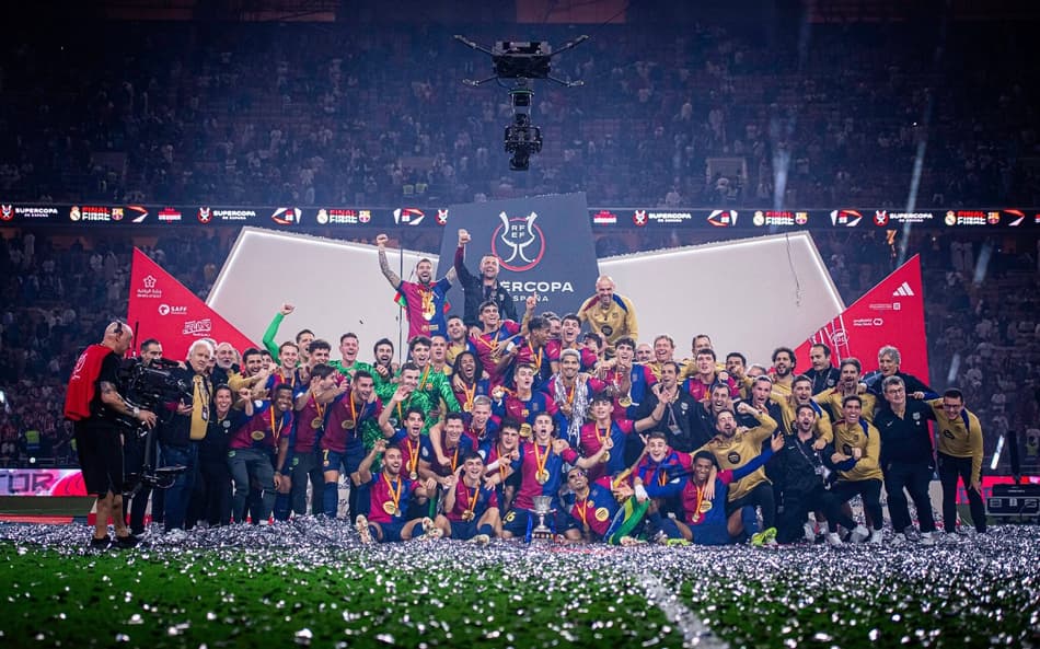 Barcelona campeão da Supercopa da Espanha 2025
