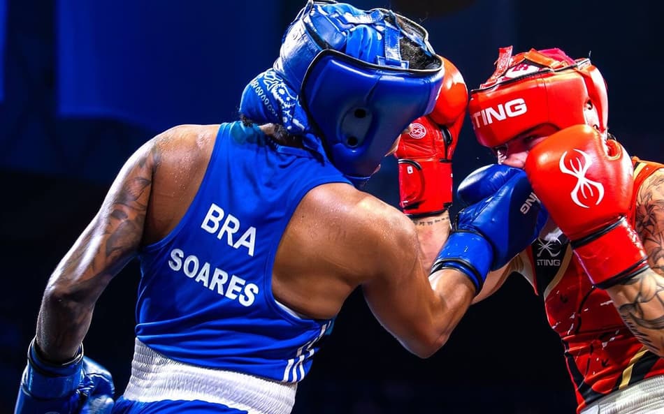 Beatriz Soares na Copa do Mundo de Boxe - Cazaquistão 2025 (foto: WORLD BOXING)