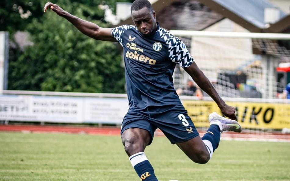 Benjamin Mendy em ação pelo FC Zurich, da Suíça