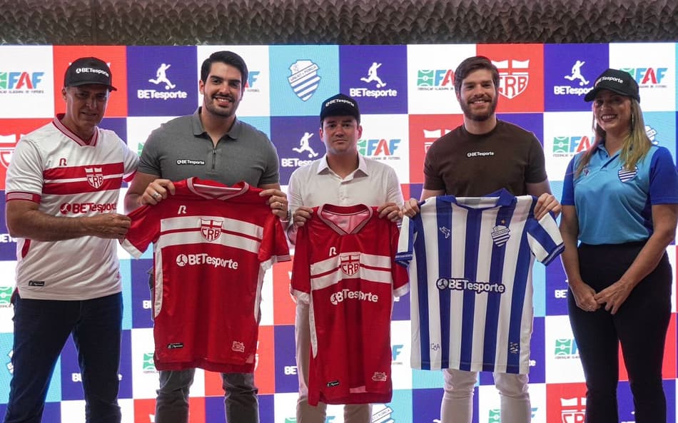 CRB e CSA fecham acordo de patrocínio máster com BETesporte