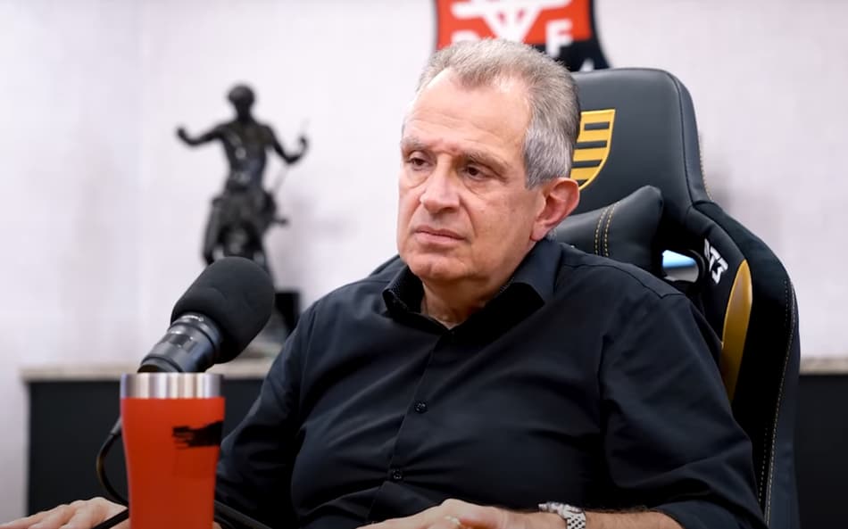 BAP durante entrevista à Flamengo TV (Foto: Reprodução)