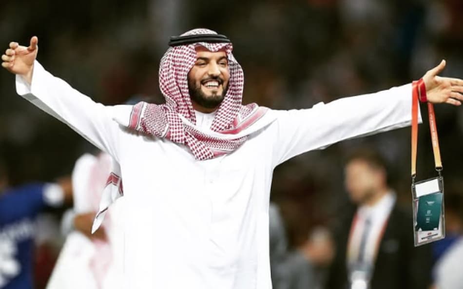 Fahad Bin Nafel, presidente do Al-Hilal, que bateu o City