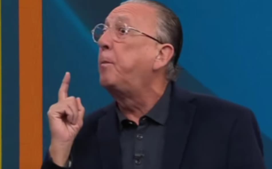 Galvão Bueno no programa "Galvão e Amigos" (Foto: Reprodução Band)