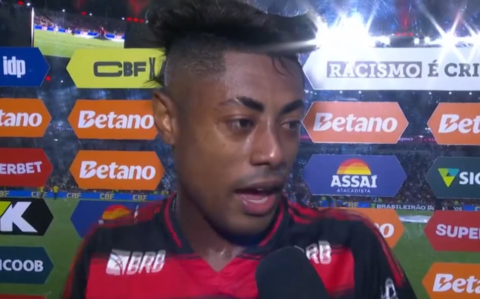 Bruno Henrique fala em Flamengo x Atlético-MG
