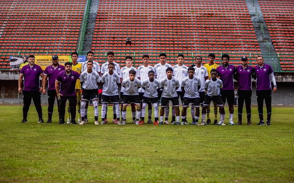 Sub-15 do Ceará está na final da Copa 2 de Julho (Foto: Igor de Castro/Ceará SC)