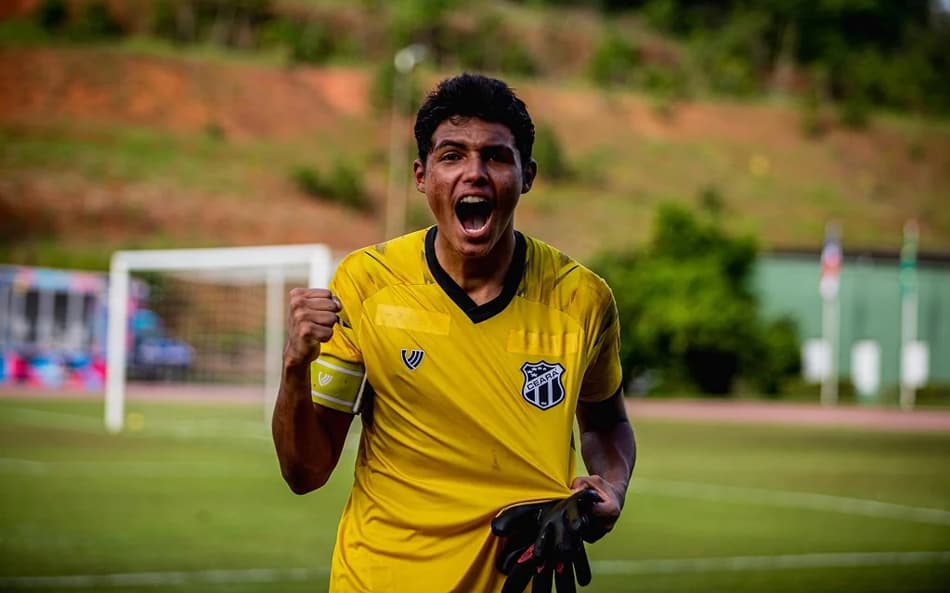 Ceará enfrentará a Seleção Brasileira em final de torneio sub-15