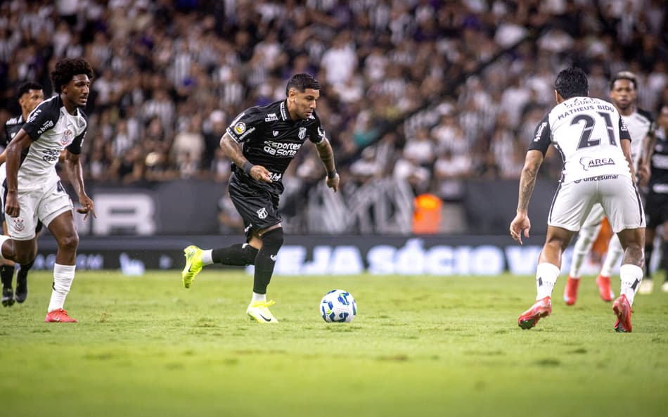 Partida entre Ceará e Corinthians, pelo Brasileirão (Foto: Stephan Eilert/Ceará SC)