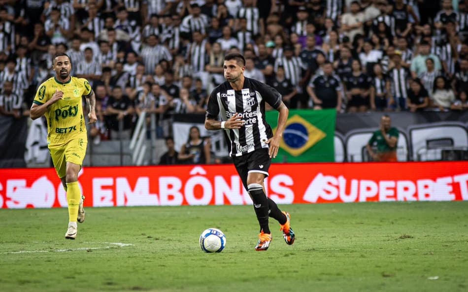 Partida entre Ceará e Mirassol, pela Série B (Foto: Gabriel Silva/Ceará SC)