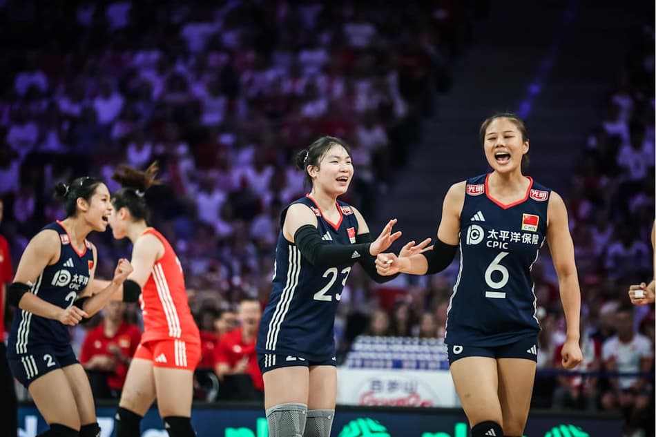 China e Polônia pela semifinal da VNL feminina (Foto: VNL)