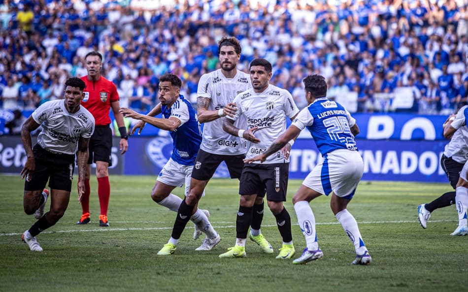 Partida entre Cruzeiro e Ceará, pelo Brasileirão (Foto: Felipe Santos/Ceará SC)