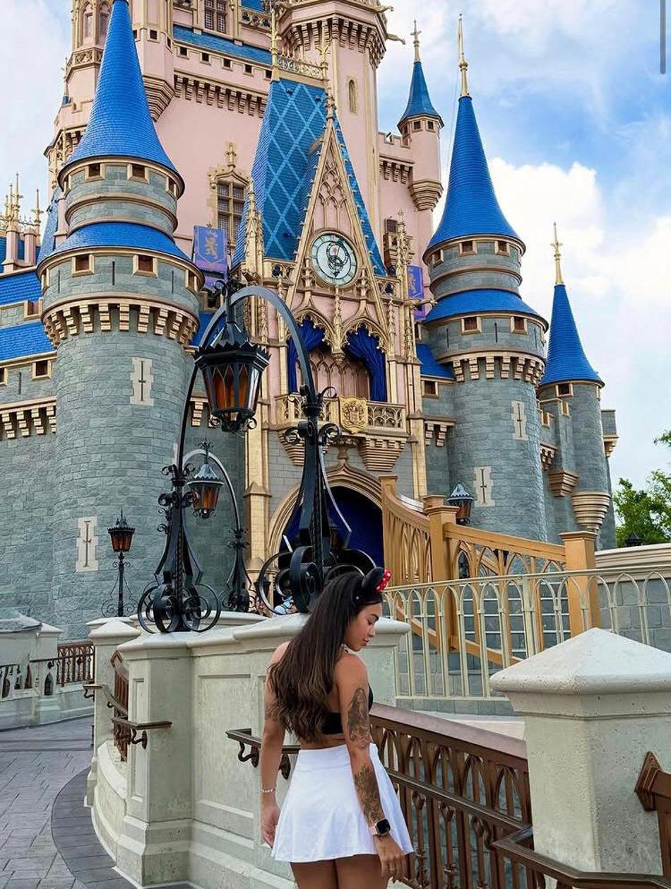 Esposa de Wesley, na Disney