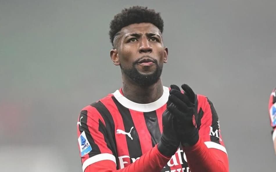 Emerson Royal em ação pelo Milan (Foto: Reprodução/Instagram)