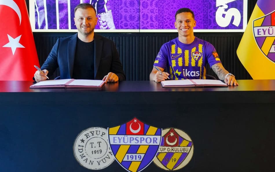 Ex-Fluminense, Calegari assina contrato com Eyupspor, da Turquia