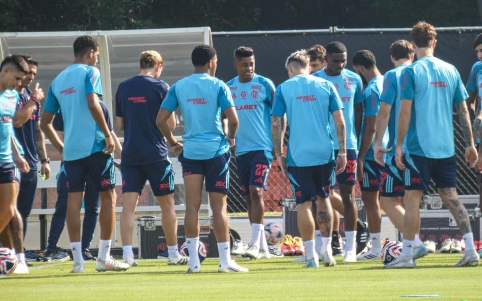 Flamengo treino eua mundial