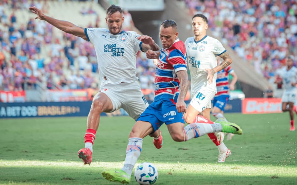 Partida entre Fortaleza e Bahia, pelo Brasileirão (Foto: Mateus Lotif/Fortaleza EC)