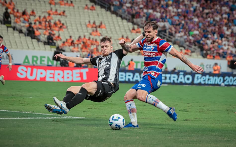 Partida entre Fortaleza e Ceará, pelo Brasileirão (Foto: Mateus Lotif/Fortaleza EC)