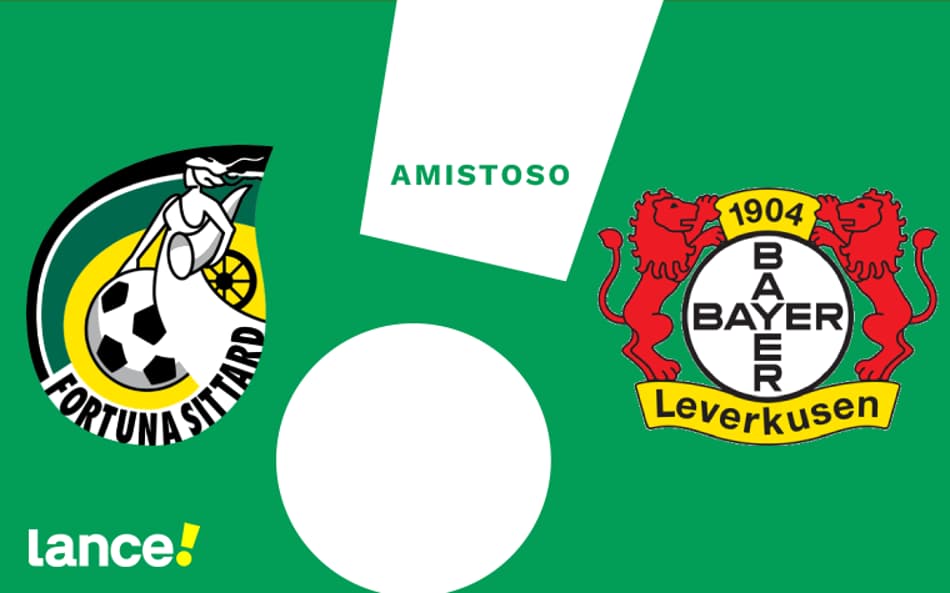 Fortuna Sittard x Bayer Leverkusen em amistoso de pré-temporada (Arte: Lance!)