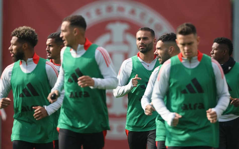 Treino do Internacional no CT Parque Gigante