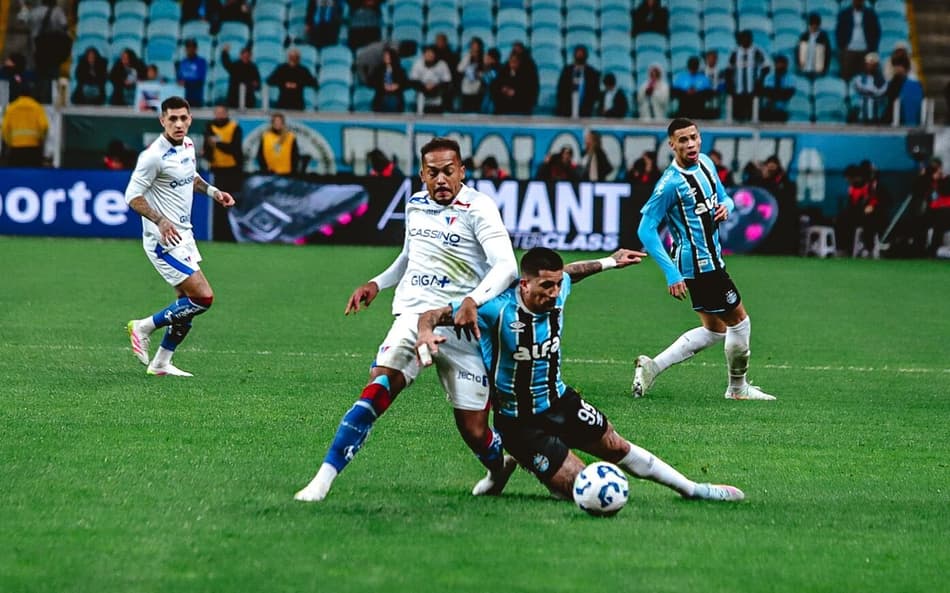 Partida entre Grêmio e Fortaleza, pelo Brasileirão (Foto: Matheus Amorim/Fortaleza EC)