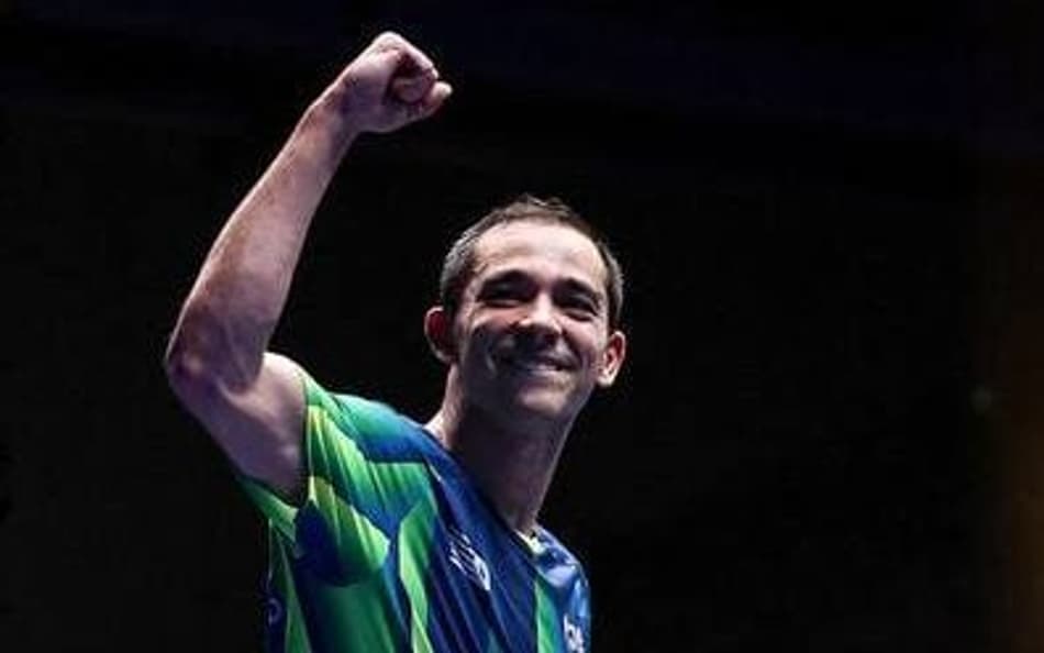 Hugo Calderano bicampeão do WTT da Eslovênia (foto: WTT)