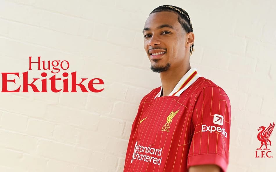 Hugo Ekitike foi anunciado como novo reforço do Liverpool após passagens por Reims, PSG e Frankfurt