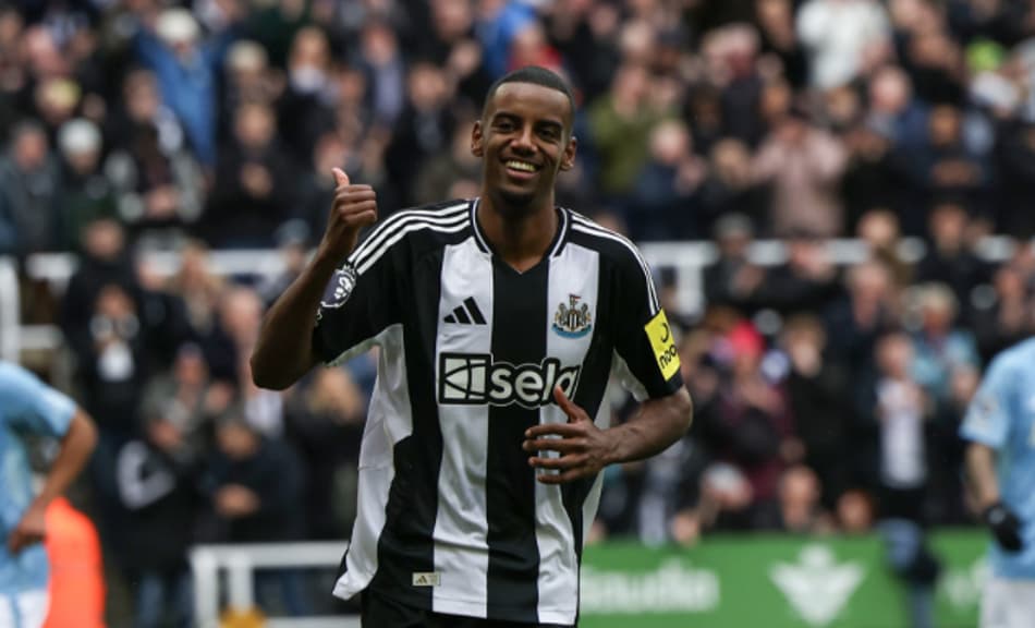 Isak foi o vice-artilheiro da Premier League 2024/25.