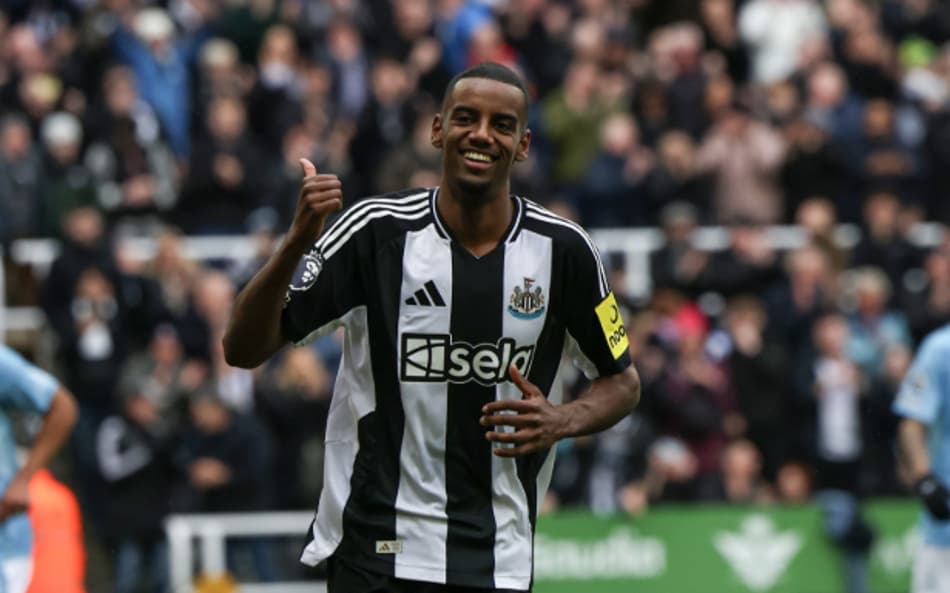 Isak foi o vice-artilheiro da Premier League 2024/25.