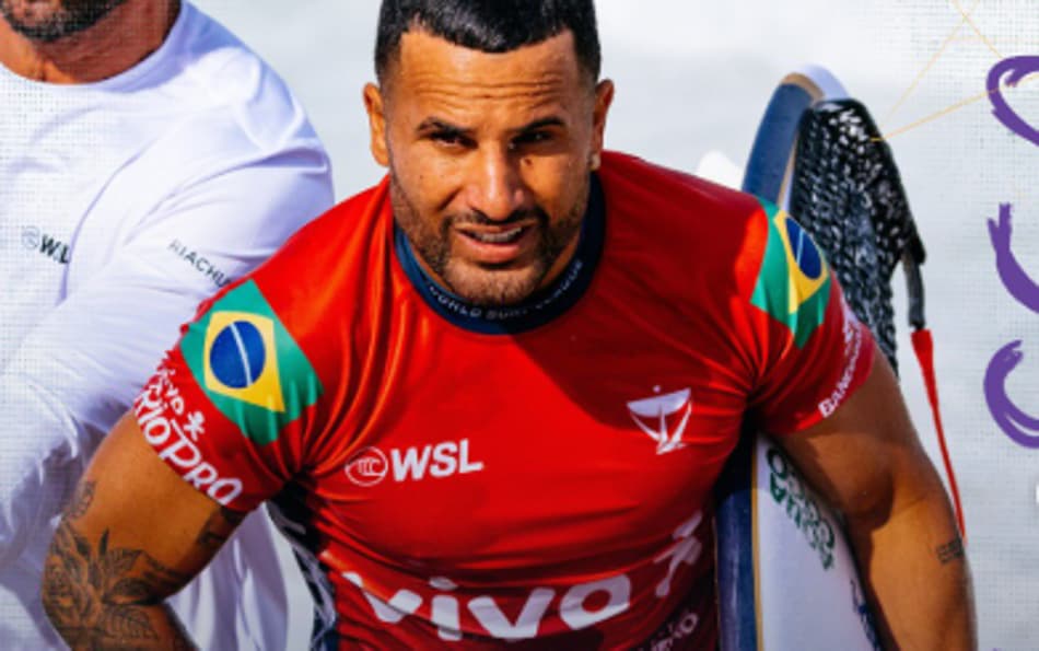 Italo Ferreira em Saquarema (foto: Instagram WSL Brasil)