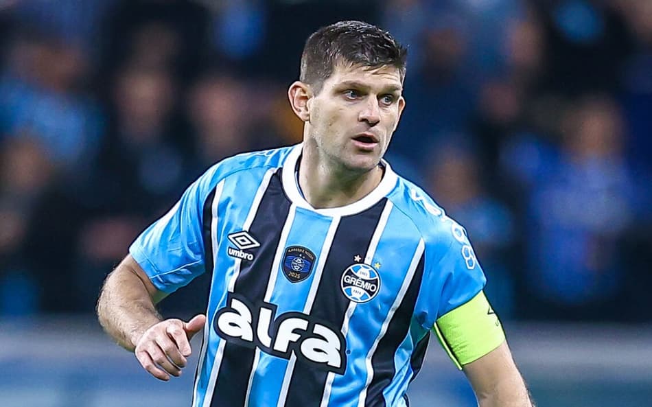 Kannemann pode ser preservado diante do Palmeiras. (Foto: Lucas Uebel/Grêmio FBPA)