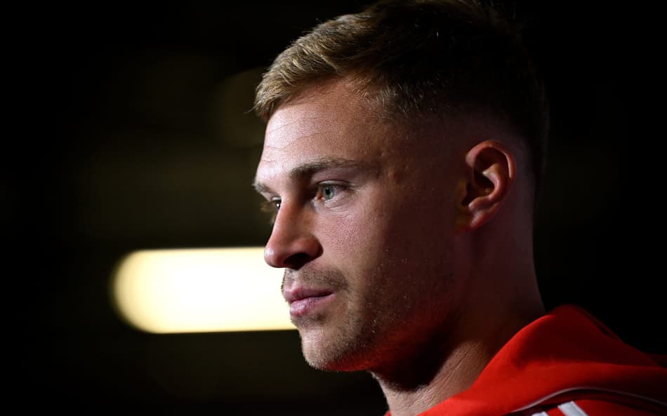Kimmich em coletiva na véspera de Bayern x PSG, pelo Mundial de Clubes