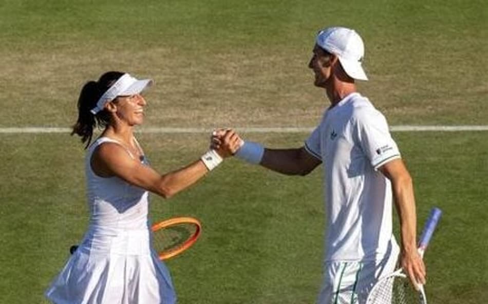 Luisa Stefani e Joe Salisbury vão à final de duplas mistas em Wimbledon (foto: WTA/AELTC)