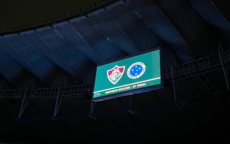 Maracanã antes de Fluminense x Cruzeiro (foto: instagram do Fluminense)