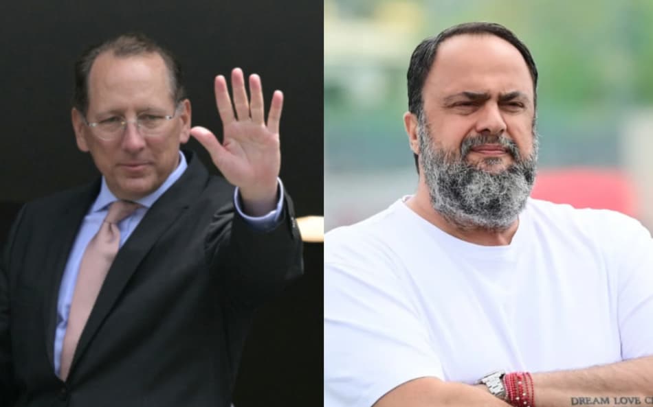 Evangelos Marinakis e John Textor