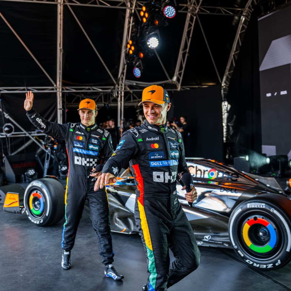 McLaren apresenta nova cor para GP da Inglaterra (foto: McLaren)