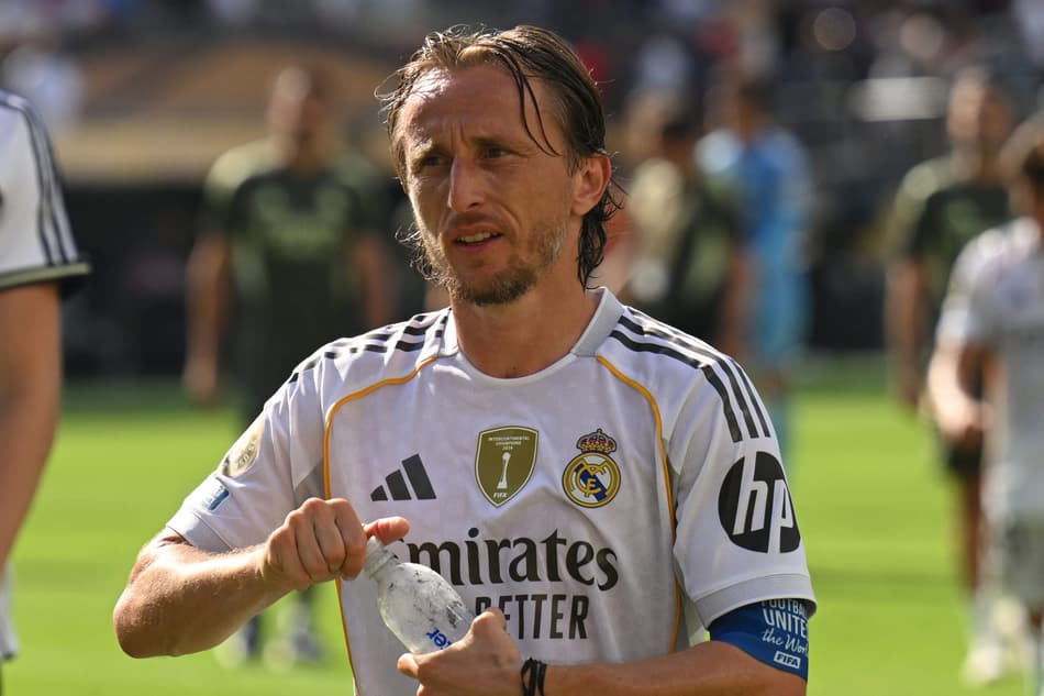 Modric após a derrota do Real Madrid no Mundial de Clubes