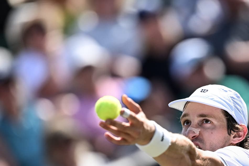 João Fonseca enfrenta Nicolas Jarry pela terceira fase em Wimbledon (foto Kirill KUDRYAVTSEV AFP)