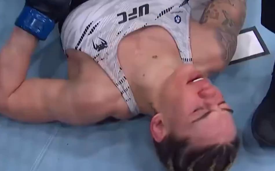 Nicole Caliari sofre nocaute no UFC 318 (reprodução UFC)