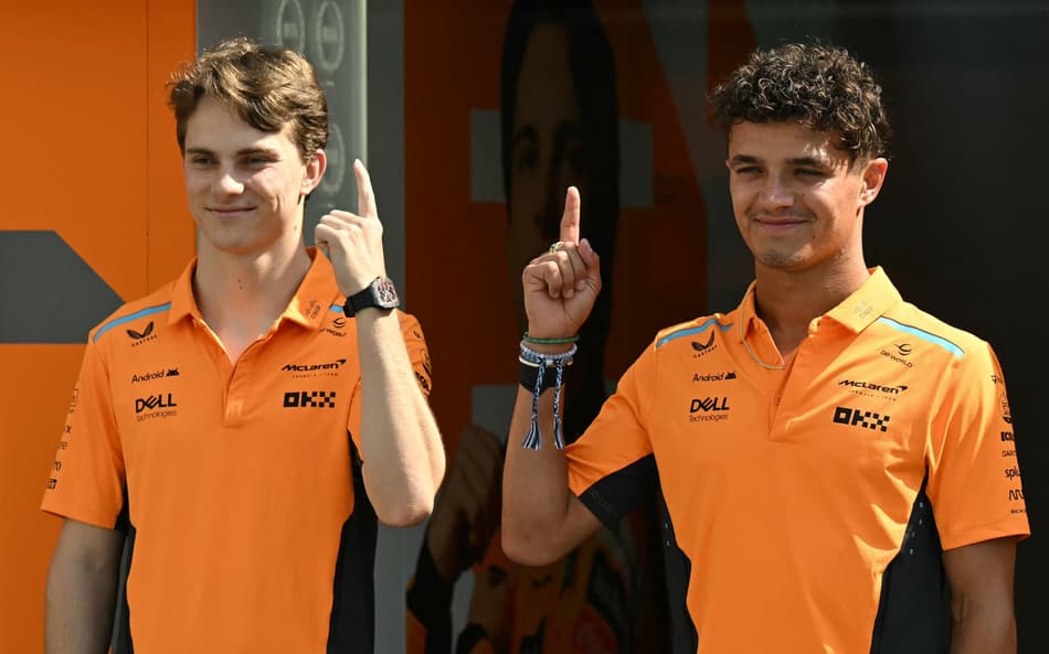 Oscar Piastri e Lando Norris