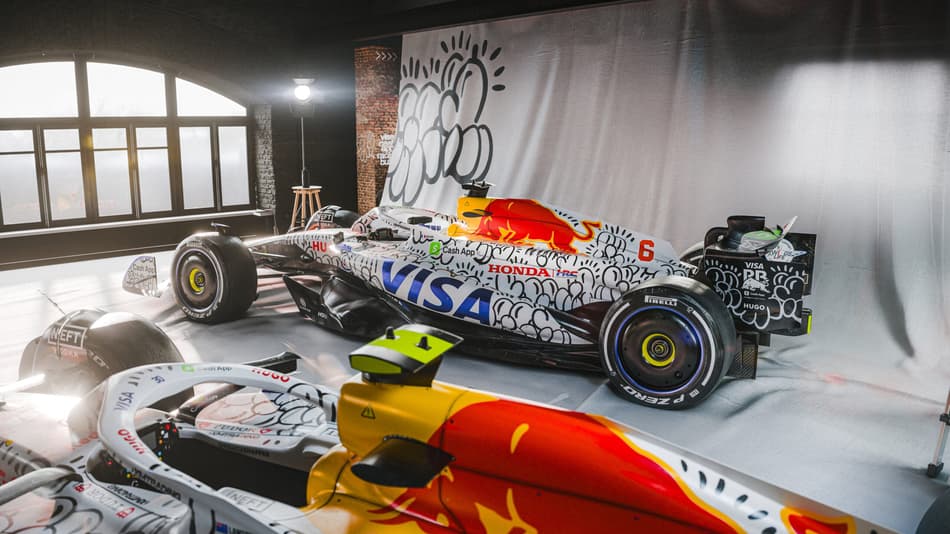 Visa Cash App Racing Bulls 2025 Special Livery for the British Grand Prix // VCARB / Red Bull Content Pool // SI202507010111 // Usage for editorial use only //