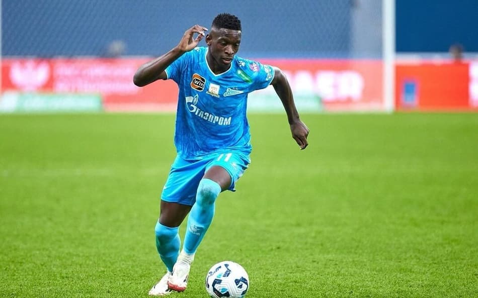 Luiz Henrique entra em campo nesta quarta-feira (14) pelo Zenit para enfrentar o CSKA (Reprodução: Luiz Henrique)
