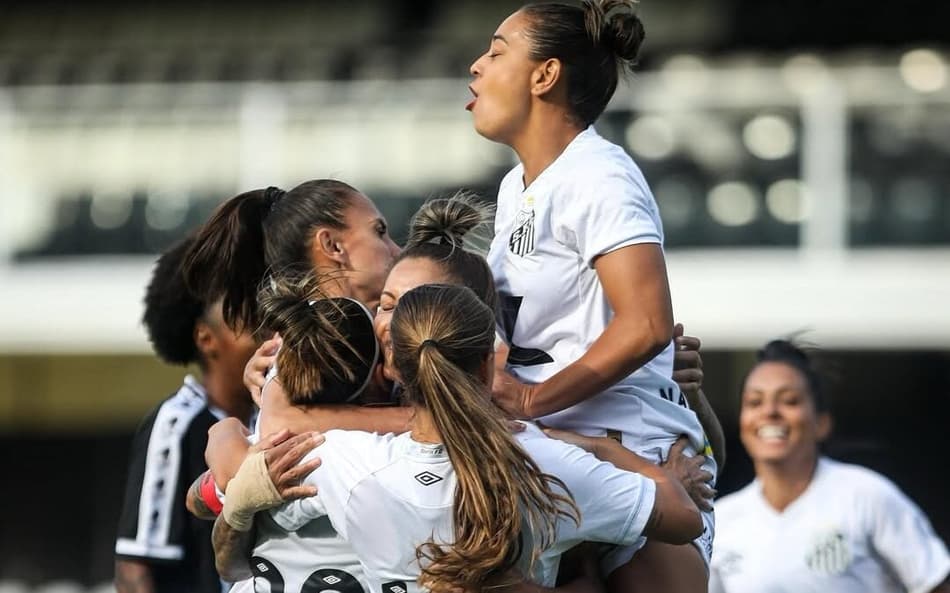Santos venceu Ação por 2 a 1 neste sábado (5), pela A2. (Foto: Reinaldo Campo/Santos FC)