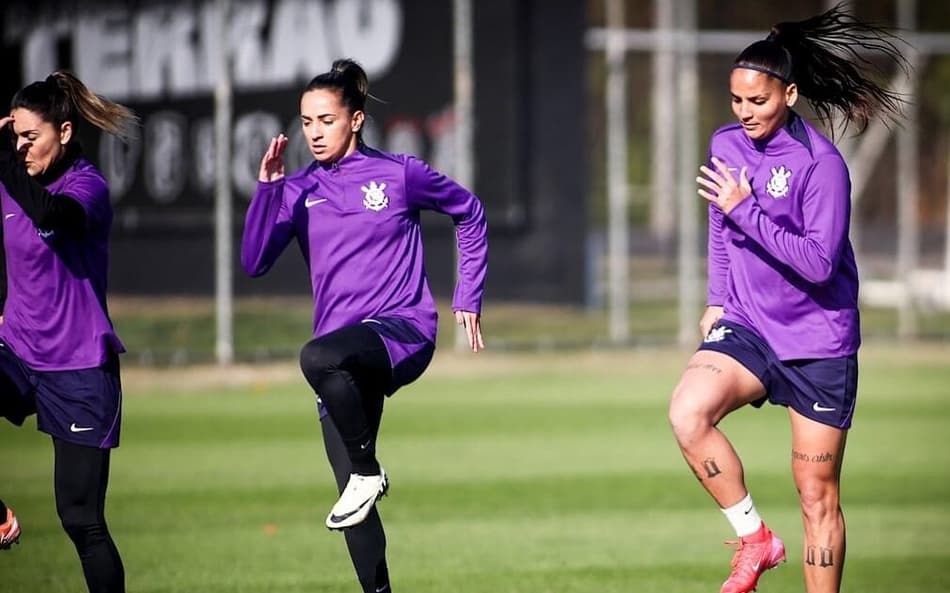 Treino do Corinthians Feminino para encarar o Palmeiras pelo Paulistão. (Foto: Rodrigo Gazzanel/Corinthians)